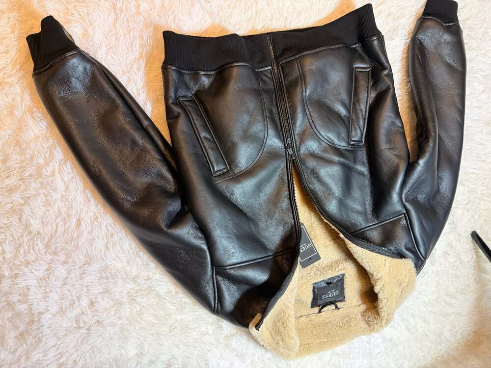 Guess Lucas Faux Shearling Jacket